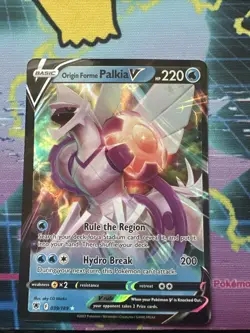 Pokemon TCG Origin Forme Palkia v Astral Radiance Holo Ultra Rare Card 039/189 - Image 1