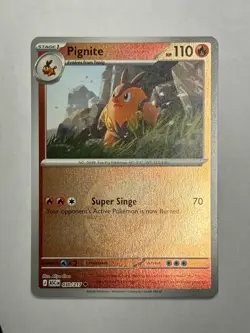 Pignite 030/217 ME: Ascended Heroes Pokemon Poke Ball Reverse Holo Near Mint - Image 1