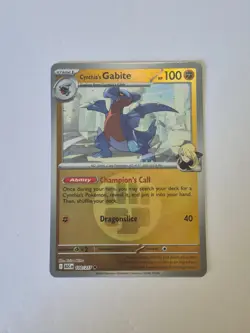 Cynthia's Gabite Energy Symbol Reverse Holo 110/217 Ascended Heroes Pokemon NM - Image 1