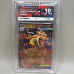 Pokemon Mega Charizard Y ex 085/742 MC Start Deck 100 Ace 10 VERY LOW POP 🔥 - Image 1
