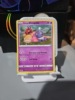 Galarian Slowpoke SWSH126 Small Swirl Pokemon Black Star Promo - Image 1