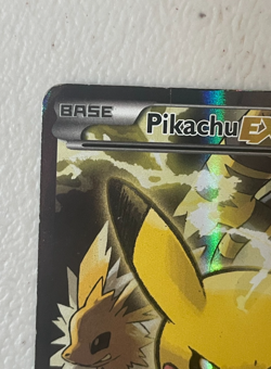 Pokemon Pikachu EX XY124 Black Star Full Art Promo 2016 French Pokemon Card - Image 4