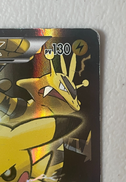 Pokemon Pikachu EX XY124 Black Star Full Art Promo 2016 French Pokemon Card - Image 5