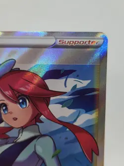 Pokemon Skyla 072/072 Ultra Rare Full Art Holo Trainer Shining Fates 2021 TCG - Image 2
