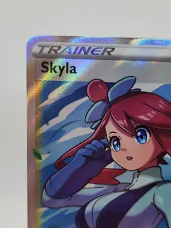 Pokemon Skyla 072/072 Ultra Rare Full Art Holo Trainer Shining Fates 2021 TCG - Image 3