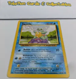 1999 Pokemon Squirtle - 63/102 - Base Set - NM - Near Mint - Image 4