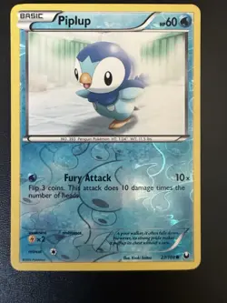 Piplup 27/108 Dark Explorers Reverse Holo Pokemon Card - Image 1