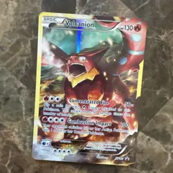 Pokemon Card - Volcanion - Full Art Holo Promo (XY185) Mythical Collection 2017 - Image 1