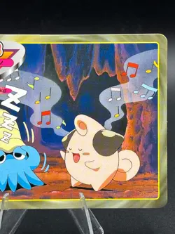 Cleffa vs Omanyte No. 173 Topsun Top sun Anime Battle Pokemon Japanese - Image 3