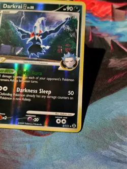 Darkrai g 3/111 Rising Rivals Reverse Holo Pokemon TCG Card -D5 - Image 5