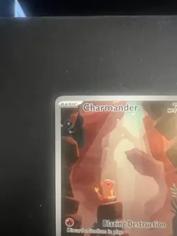 Pokemon TCG Charmander 168/165 Sv: Scarlet & Violet 151 Illustration Rare Holo - Image 3