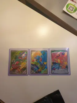 Pokemon TCG First Partner Illustration Collection Series 1 Kanto GEN 1 Set - Image 1