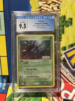 2006 PINSIR Pokemon EX Legend Maker Reverse Foil Holo Rare #24 - CGC 9.5 (10) - Image 1