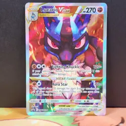 Lucario VSTAR SWSH291 Crown Zenith ETB Black Star Promo Pokemon - Image 1