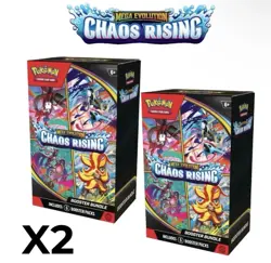 Pokemon Chaos Rising Booster Bundle Boxes - 2x Sealed Boxes PRESALE CONFIRMED - Image 1