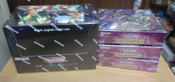 YU GI OH (3) PHANTOM REVENGE BOOSTER BOXES + CHRONICLES DECK SPIRIT DISPLAY BOX - Image 1