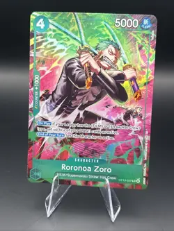 OP15 Treasure Rare Roronoa Zoro OP13-037 English NM Foil - Image 1
