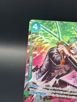 OP15 Treasure Rare Roronoa Zoro OP13-037 English NM Foil - Image 2