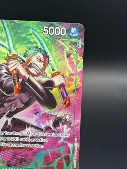 OP15 Treasure Rare Roronoa Zoro OP13-037 English NM Foil - Image 3