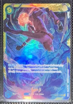 BANDAI SANJI OP06-119 SEC One Piece TGC ENGLISH NM/MINT - Image 1