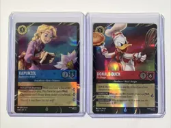 Disney Lorcana Festival of the Arts Rapunzel Donald Duck EPCOT Promo Set - Image 4