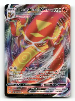 Centiskorch VMAX 034/189 - Darkness Ablaze - Pokemon Card NM/M - Image 1