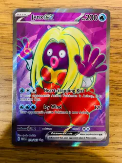 NEAR MINT! Jynx ex (191/165) S&V 151 Full Art Ultra Rare Pokemon Card! - Image 1