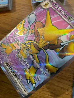 NEAR MINT! Alakazam ex (188/165) S&V 151 Full Art Ultra Rare Pokemon Card! - Image 4
