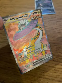 NEAR MINT! Raging Bolt ex (196/162) Temporal Forces Full Art Pokemon Card! - Image 3