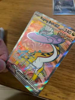 NEAR MINT! Raging Bolt ex (196/162) Temporal Forces Full Art Pokemon Card! - Image 4