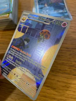 Team Rocket's Orbeetle (198/182) Destined Rivals Illustration Rare Pokemon Card! - Image 4