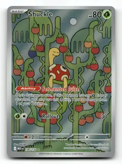 Shuckle 136/132 - Mega Evolution - Pokemon Card NM/M - Image 1
