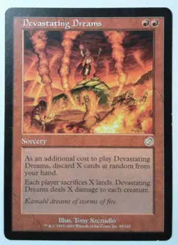 Devastating Dreams *Rare* Magic MtG x1 Torment MP - Image 1