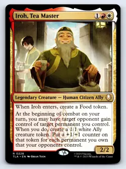 Iroh, Tea Master (Extended Art) R Avatar: The Last Airbender 381 LP - Image 1