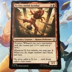 MTG Avatar: The Last Airbender Ty Lee, Artful Acrobat 0158 NM Regular NP - Image 1