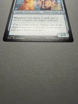 MTG Spider-Man Eternal-Legal U 0007 Lyla, Holographic Assistant Regular SPE MTG - Image 2