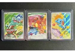Pokemon TCG First Partner Illustration Collection Series 1 Kanto GEN 1 Set - Image 1
