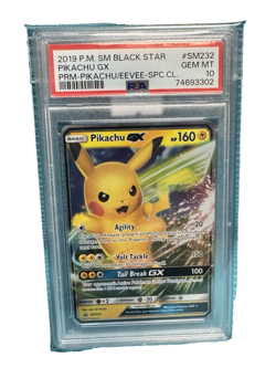 2019 Pokemon SM Black Star Promos Pikachu #SM232 PSA 10 GEM MINT - Image 1