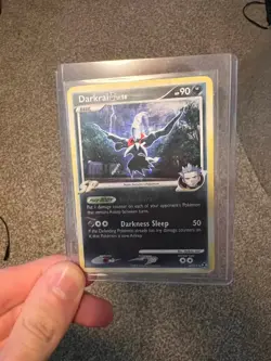 Darkrai G Holo 3/111 Rising Rivals 2009 Pokemon Card LP/NM Team Galactic - Image 1