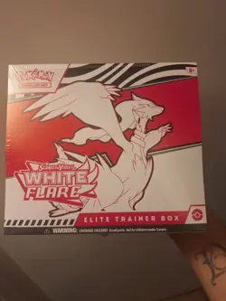 Pokemon TCG Scarlet and Violet White Flare Elite Trainer Box ETB Factory Sealed - Image 1