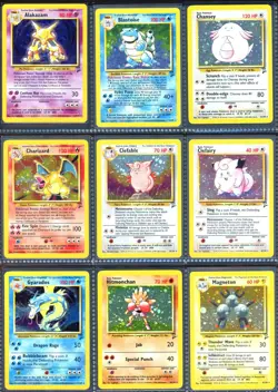 Pokemon Cards - Complete Base Set 2 - 130 Cards - Charizard + Original Folder - Image 1