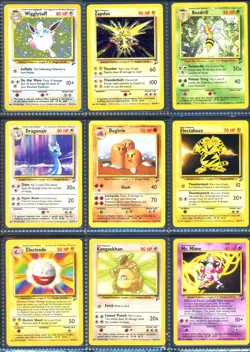 Pokemon Cards - Complete Base Set 2 - 130 Cards - Charizard + Original Folder - Image 5