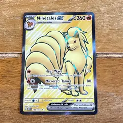 Pokemon TCG - S&V 151 - 186/165 Ninetales ex - Ultra Rare - Image 1