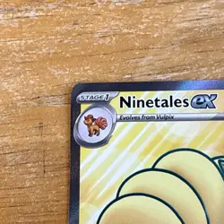 Pokemon TCG - S&V 151 - 186/165 Ninetales ex - Ultra Rare - Image 2