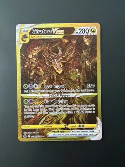 Giratina VSTAR Alt Art Gold Crown Zenith GG69/GG70 Pokemon Card Holo 2023 - Image 1