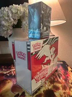 Pokemon TCG WHITE FLARE ETB & BLACK BOLT Booster Bundle Set, NEW & SEALED 🔥 - Image 2