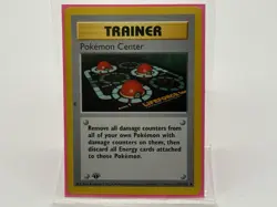 Pokemon Center 085/102 Base Set (Shadowless) Regular LP - Image 1