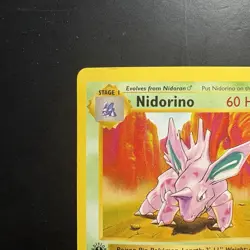 Pokemon Vintage 1st Edition Nidorino 037/102 Base Set (Shadowless) 1999 Wotc - Image 2