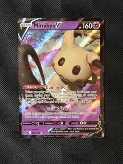 Mimikyu V 62/163 - Pokemon TCG - Sword & Shield Battle Styles - Image 1