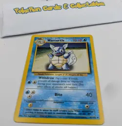1999 Pokemon Wartortle - 42/102 - Base Set Unlimited - NM - Near Mint - Image 3